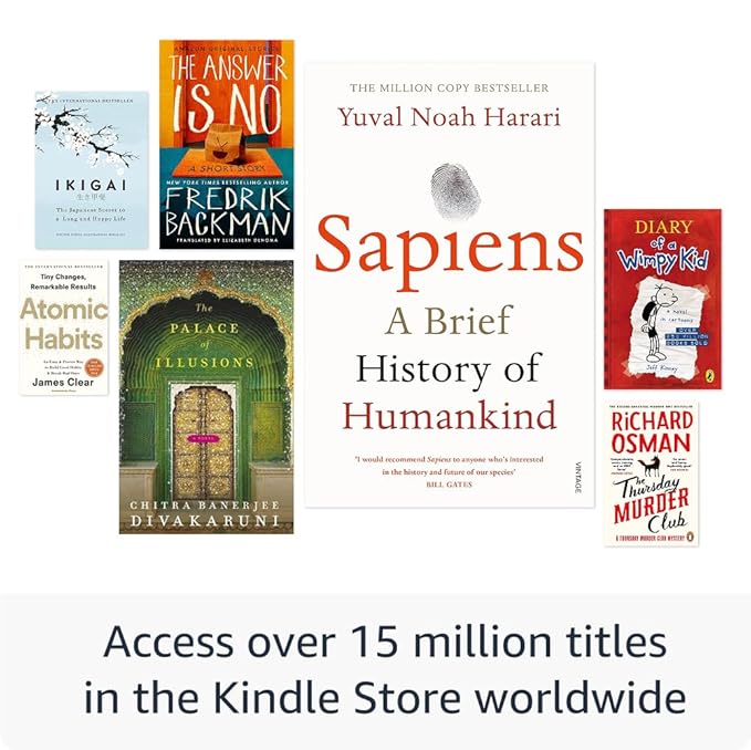 All-new Amazon Kindle Paperwhite (16 GB) – Our fastest Kindle ever, with new 7" glare-free display and weeks of battery life