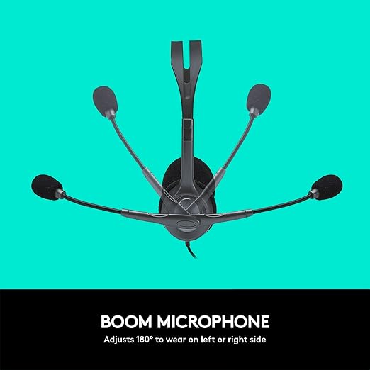 Wired Headphones Logitech H111