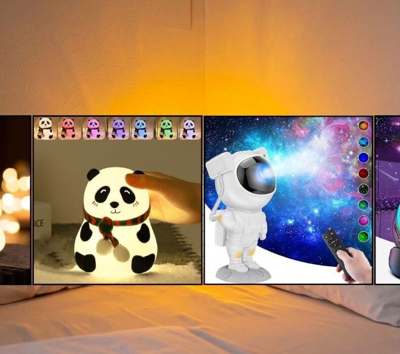Night Light Review: 4 Best Ones – Projectors vs. Plush Silicone Pals