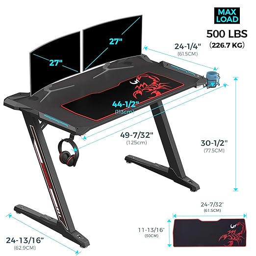 Eureka Gaming Desk Review