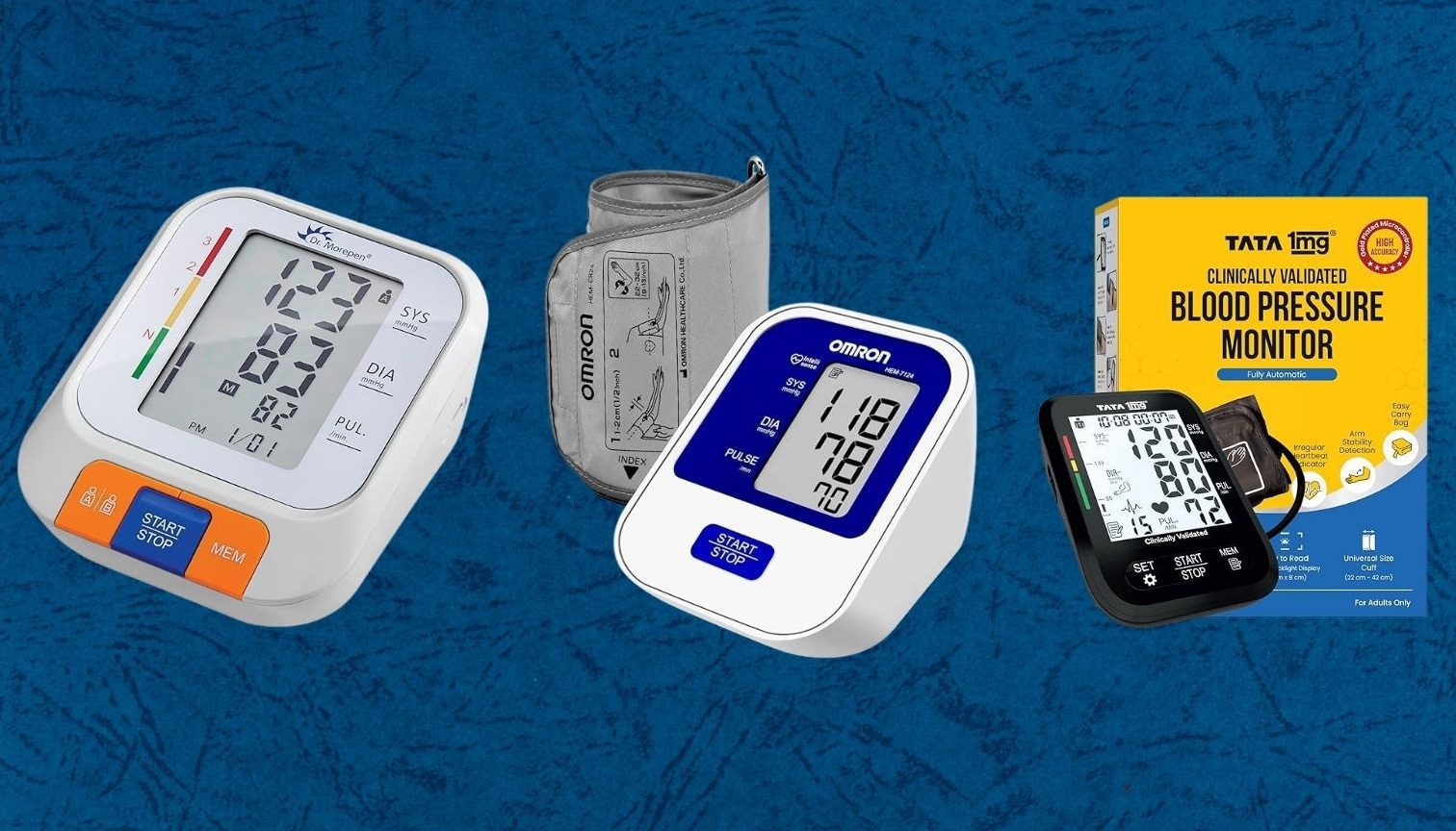 Blood Pressure Monitor Review: Omron, Tata  1mg or Dr Morepen?
