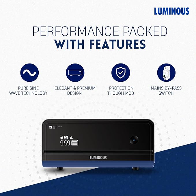 Best Inverter for Home: Luminous Zelio vs. V-Guard Prime 5 Best inverter for home