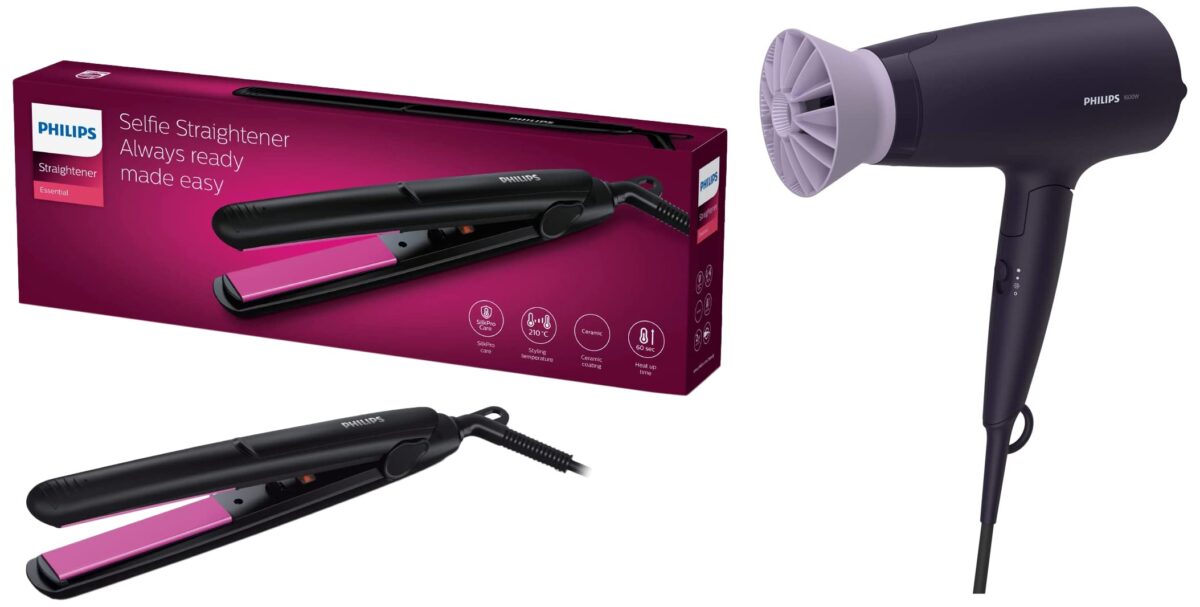 Philips Hair Care Products: Combo for Frizz-Free Glamour