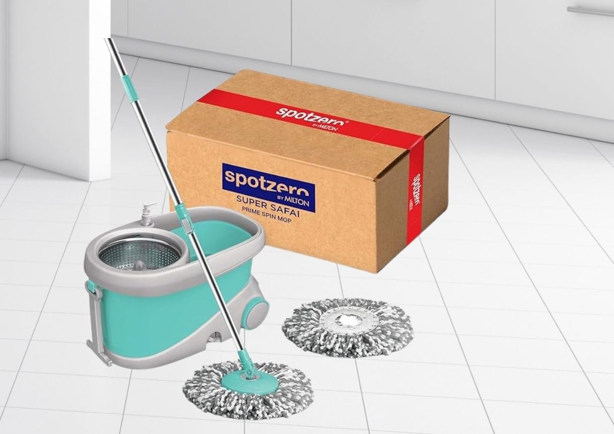 Milton Spotzero Review: No 1 Spin Mop in India?