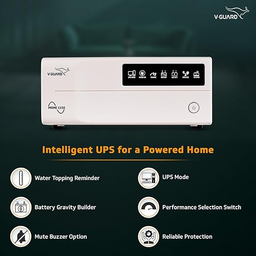 Best Inverter for Home: Luminous Zelio vs. V-Guard Prime 4 Best inverter for home