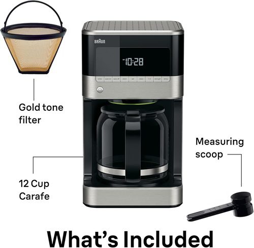 Braun BrewSense 12 Cup Drip Coffee Maker Review