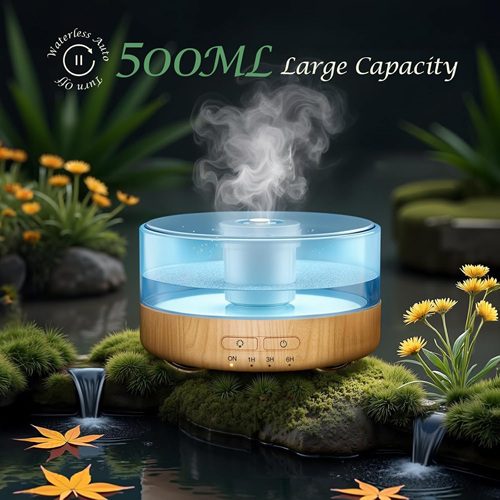 Essential Oil Diffuser Review: Large 500ML Capacity And Soothing Experience 8 Essential Oil Diffuser Review