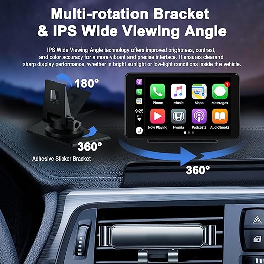 Portable wireless carplay screen Review: Astonishing Plimpton 2025 7 Portable wireless carplay screen
