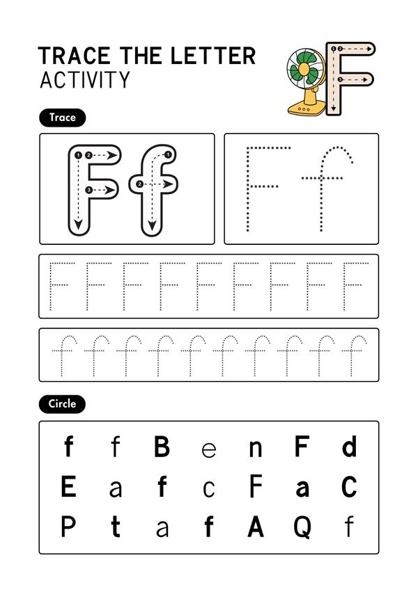 Letter Tracing for Toddlers