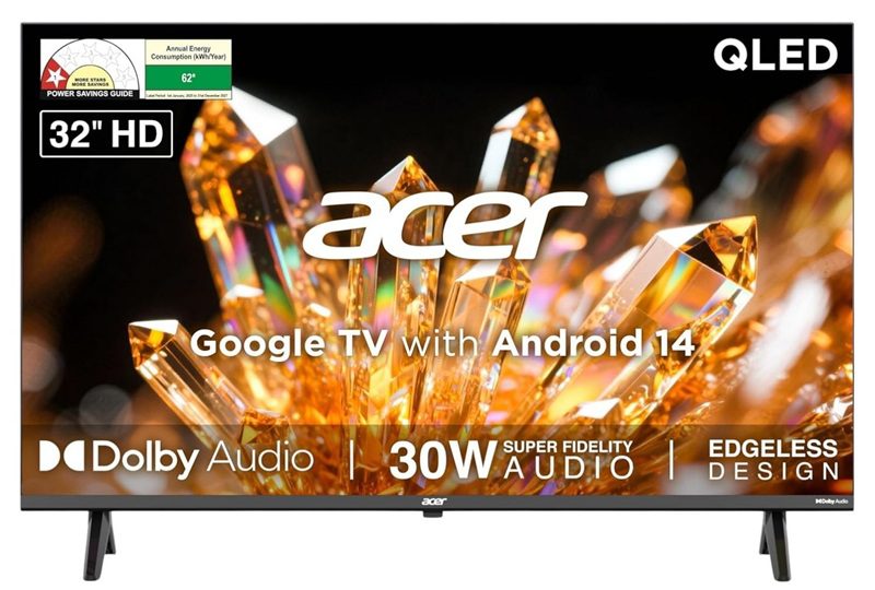 Acer 32 inch QLED Google TV Review: The Stunning 80cm Smart TV You Need
