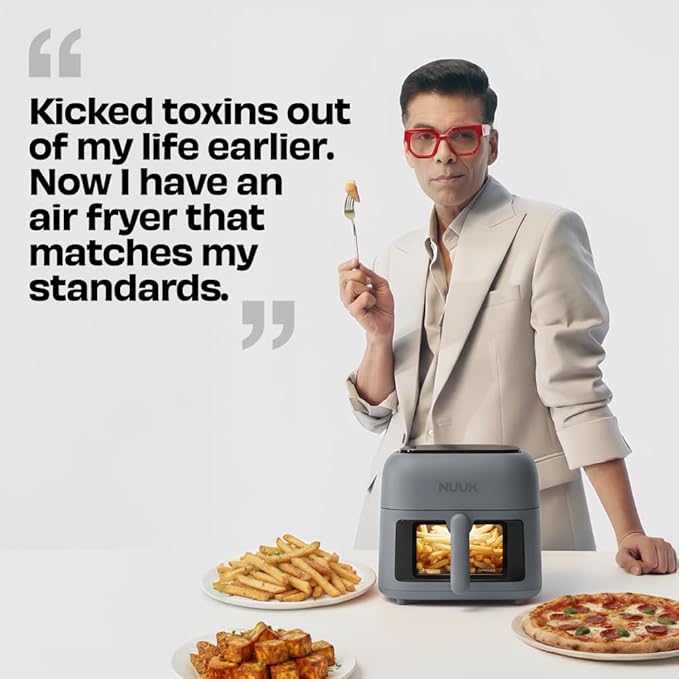 NUUK BRĪSK Ceramic Air Fryer Review: India's 1st Food Safe 6.5 L Healthy Marvel? 5 NUUK BRĪSK Ceramic Air Fryer Review