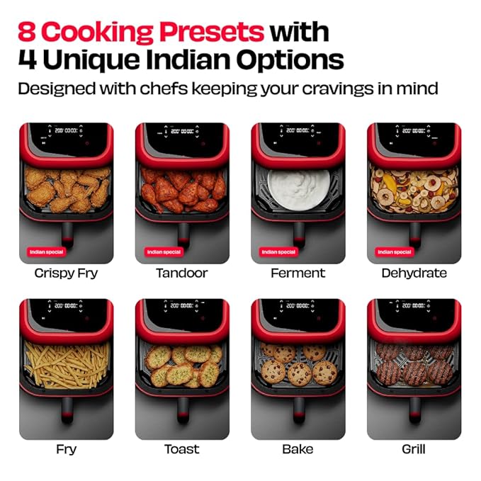 NUUK BRĪSK Ceramic Air Fryer Review: India's 1st Food Safe 6.5 L Healthy Marvel? 4 NUUK BRĪSK Ceramic Air Fryer Review