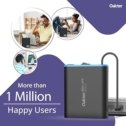 Oakter Mini UPS Wifi Backup Review