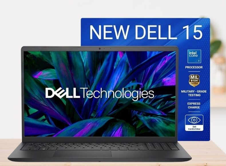 Dell 15, Intel Core 3 14th Gen-100U feature