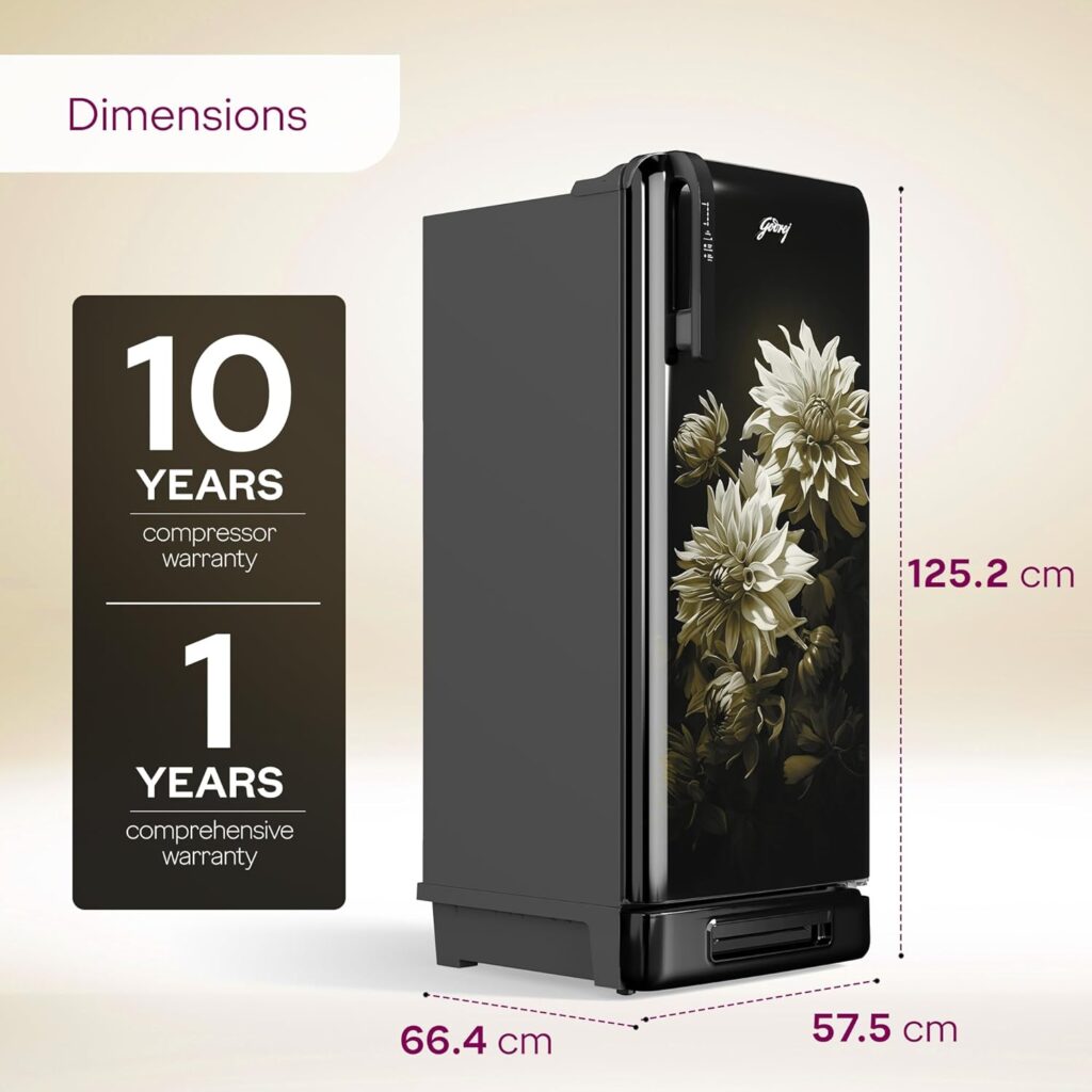 Godrej 194L 5 Star Refrigerator Review