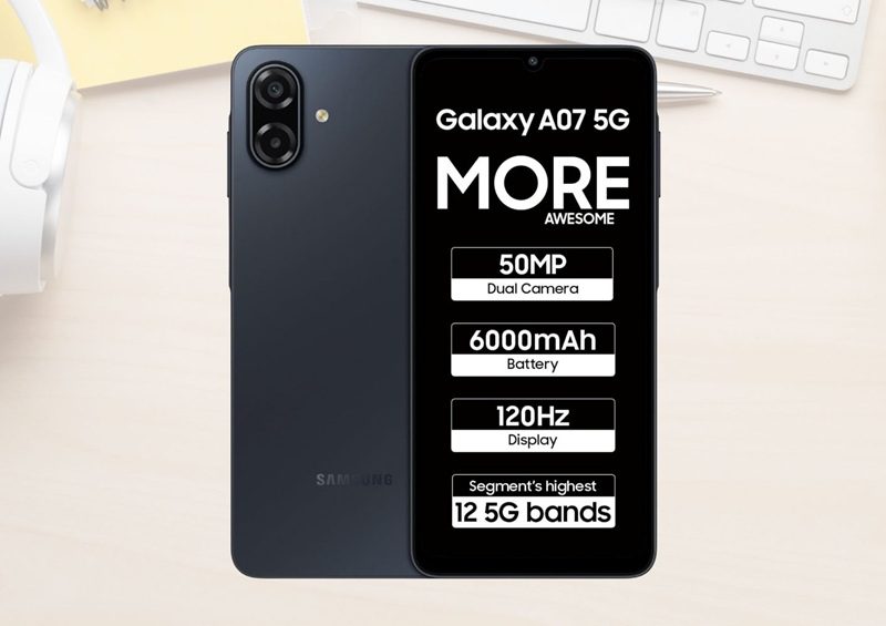 Samsung Galaxy A07 5G Review: Awesome Longevity Champ