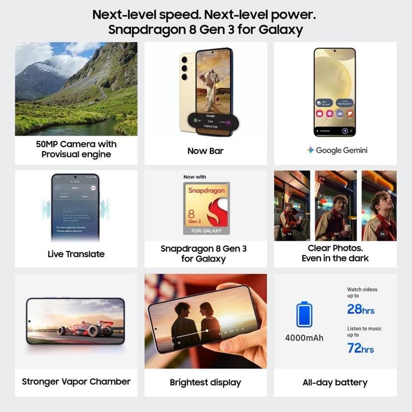 Samsung Galaxy S24 5G Snapdragon Review