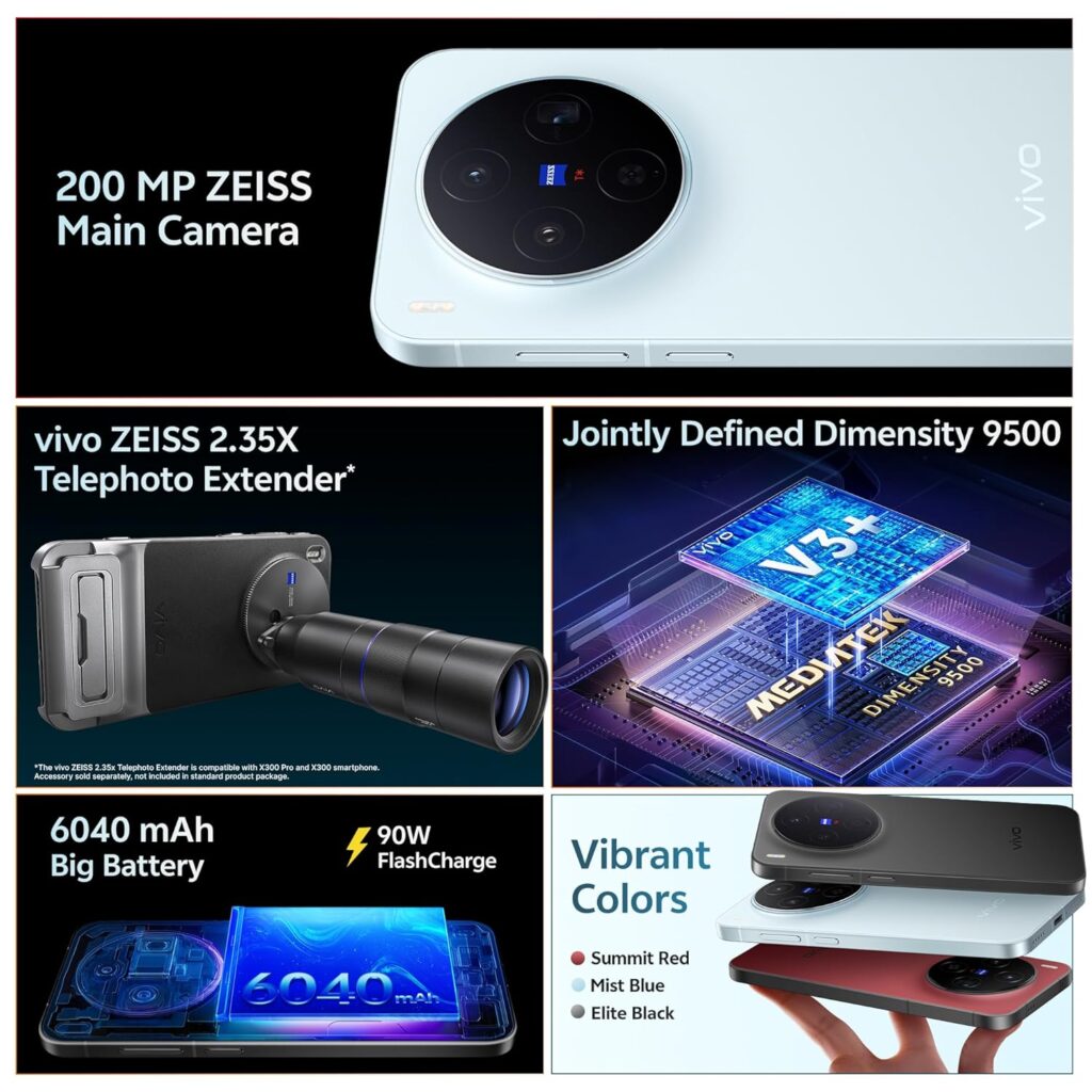 6040mAh battery with 90W FlashCharge